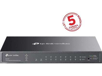 TP-Link TL-SG2210P JetStream™ 10portový gigabitový inteligentní switch JetStream s 8 porty PoE+