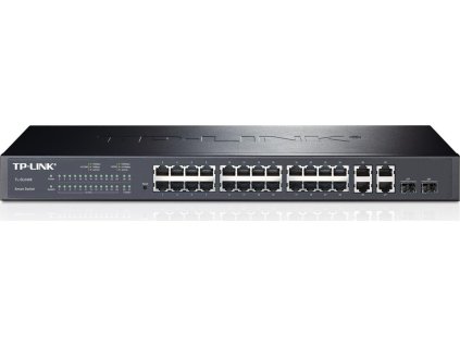 TP-Link TL-SL2428P - Smart Switch PoE+ s 24 porty 10/100 Mbit/s a 4 gigabitovými porty