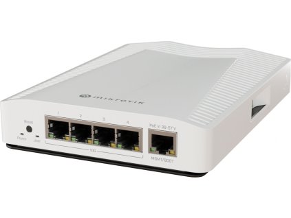 MikroTik Cloud Router Switch CRS304-4XG-IN, 1x GbE, 4x 10 GbE, Dual PSU, Dual boot, vč. L5