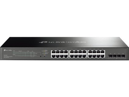 TP-Link SG2428LP, Omada 28-Port Gigabit Smart Switch 16-Port PoE+, 16 GLAN PoE+, 8x GLAN, 4x Gigabit SFP, 150W