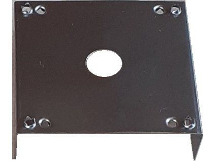 Nerezová uzemňovací podložka 40x40mm s otvorem 10.4mm - A2