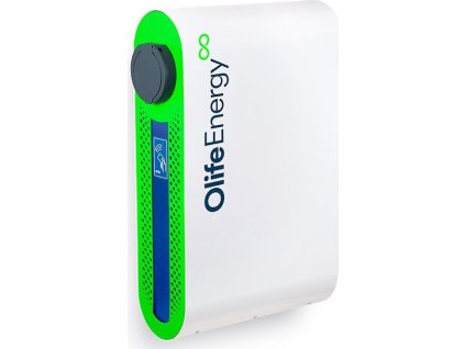OlifeEnergy EV nabíječ elektromobilů BASE AC 2x 22kW, Doublebox, Type2, zásuvka, RFID, automód