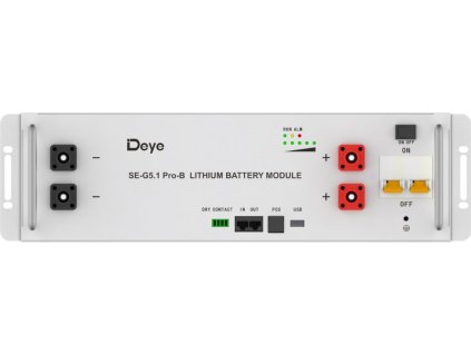 DEYE baterie SE-G5.1 Pro-B, 5.12 kWh, LV, rackmount SE-G5.1 Pro-B