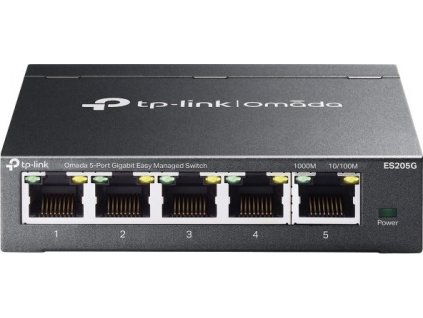 TP-Link ES205G, Omada 5-Port Gigabit Easy Managed Switch, 5x GLAN