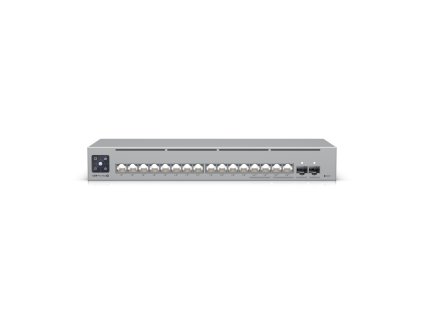 Ubiquiti UniFi Switch Pro Max 16 PoE - 4x 2.5GbE, 12x GbE, 2x SFP+, Etherlighting, PoE+/PoE++ (PoE budget 180W)