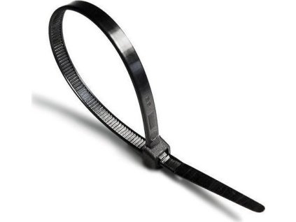 Weidmuller stahovací páska (binder) černá 20cm, šířka 4.8mm, 100 ks