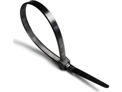 Weidmuller stahovací páska (binder) černá 29cm, šířka 4.5mm, 100 ks