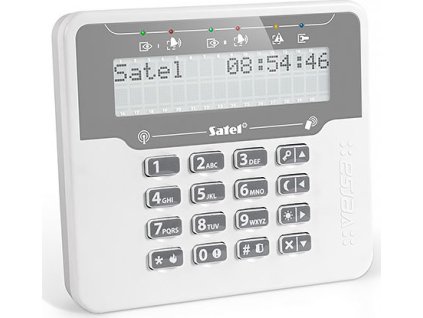 Satel VERSA-LCDM-WRL bezdrôtová LCD klávesnica s RFID