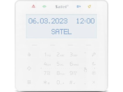 Satel INT-KSG2R-W ovládací panel s RFID čítačkou