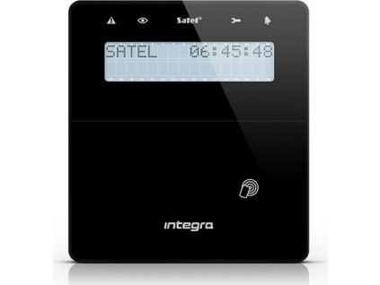 Satel INT-KLFR-B LCD klávesnica s dvierkami a RFID