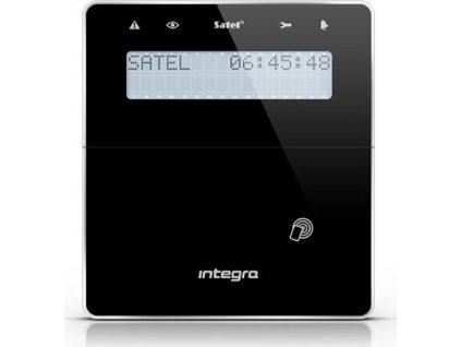 Satel INT-KWRL2-BSB bezdrôtová LCD klávesnica s RFID