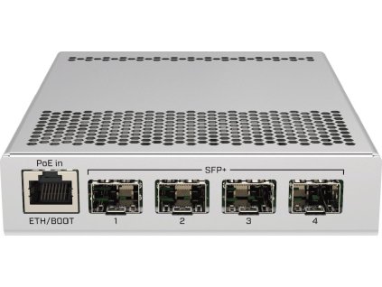 MikroTik Cloud Router Switch CRS305, 4x SFP+, 1x GbE, Dual PSU, Dual boot, L5