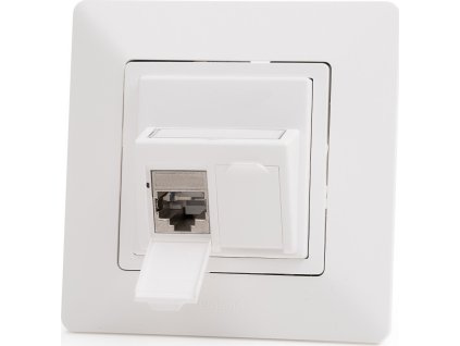 Keline zásuvkový modul pre Legrand® ValenaTM Life, Category 5E, 2xRJ45/s, osadený 