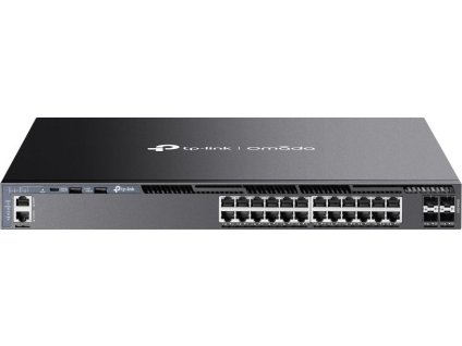 TP-Link SG6428X, Omada 24-Port Gigabit L3 Switch, 24x GLAN, 4x 10GB SFP+, 2x USB, 1U