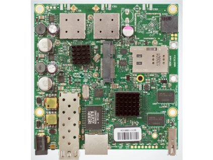 MikroTik RouterBOARD RB922UAGS-5HPacD 720 MHz, 128 MB RAM, 1x SIM, 1x GbE, 1x SFP, 1x 5GHz 802.11ac 2x MMCX, L4