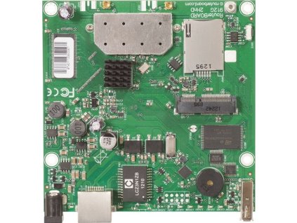 MikroTik RouterBOARD RB912UAG-2HPnD, 802.11b/g/n, RouterOS L4, miniPCIe