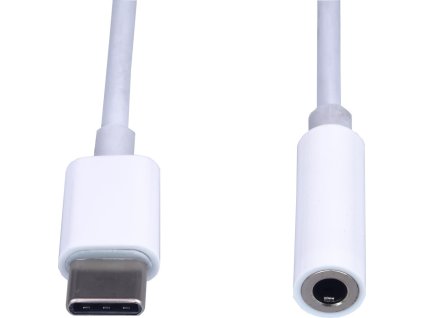 PremiumCord redukce USB-C na jack 3,5mm, 10 cm