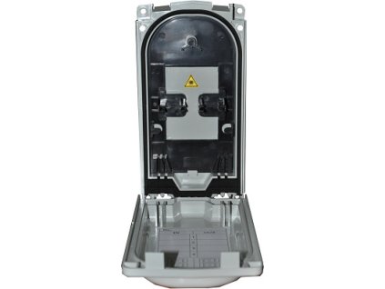 opticky ftth spojovaci box pro 4 vlakna ip65 200x102x40mm occ3119 i1890