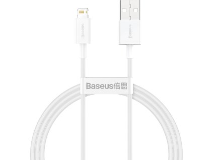 Baseus Datový kabel Superior Series USB/Lightning 1m (2.4 A) bílá