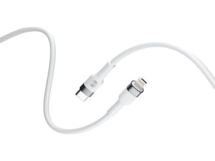 Datový kabel Forever Flexible USB-C/Lightning 2m 20W bílý