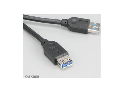 AKASA - prodlužovací kabel USB 3.0 typ A - 1,5 m