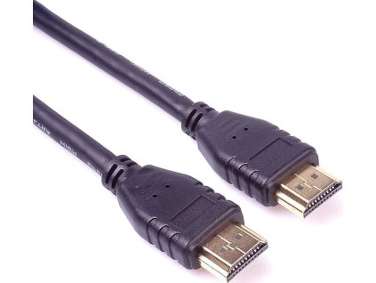 PremiumCord HDMI 2.1 High Speed + Ethernet kabel/ 8K@60Hz / zlacené konektory/ 3m/ černý