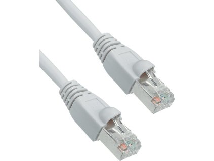Solarix/Signamax Patch kabel UTP c5e 2m šedá, s ochranou, C5E-114GY-2MB