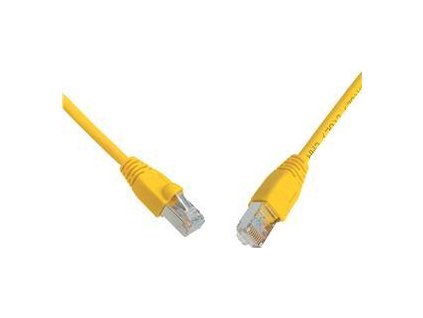 SOLARIX patch kabel CAT5E SFTP PVC 2m žlutý