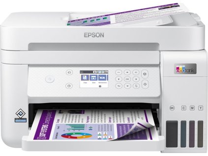 Epson EcoTank L6276/ 4800 x 1200/ A4/ MFZ/ LCD/ ITS/ ADF/ Duplex/ 4 barvy/ Wi-Fi/ USB/ 5 let záruka po registraci