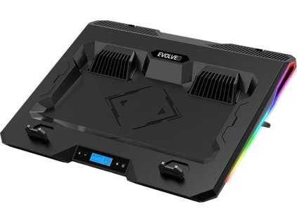 EVOLVEO Ania 10 RGB, nastavitelný podstavec pro notebook