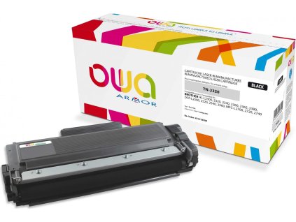 OWA Armor toner kompatibilní s Brother TN-2320, 2600st, černá/black