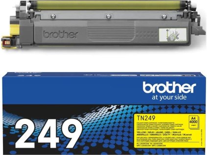 BROTHER toner TN-249Y pro HL-L8240CDW, MFC-L8390CDW / 4000 stran / žlutý