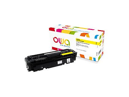 OWA Armor toner kompatibilní s Canon CRG-046H Y, 5000st, žlutá/yellow