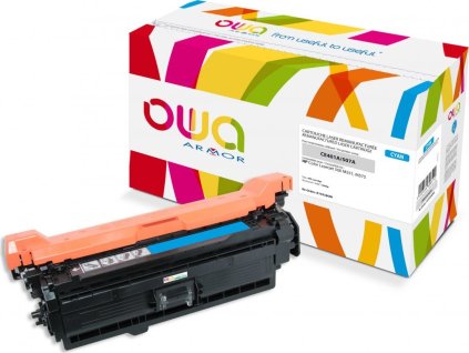 OWA Armor toner kompatibilní s HP CE401A, 6000st, modrá/cyan