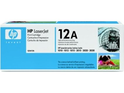 HP černý toner, Q2612A, LJ 1010, 1022 originál