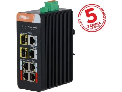 Dahua IS4207-4GT-120 4portový PoE switch