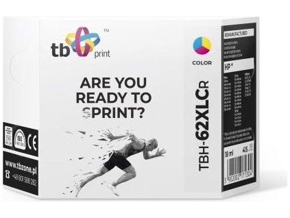 tb print tusz do hp officejet 5740 tbh 62xlcr cmy s
