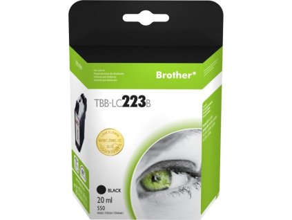 Ink. kaz. TB komp. s Brother LC223  Black Nová