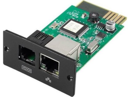 FSP SNMP karta pro UPS, 1 x LAN + 1 x EMD port
