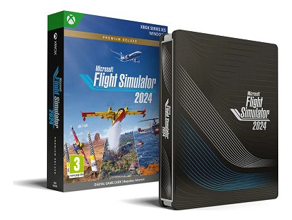 XSX - Fligh Simulator 2024 - Premium Deluxe Edition Steelbook