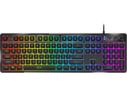 GENIUS GX GAMING Scorpion K7 Plus/ drátová/ Copilot/ RGB podsvícení/ USB/ černá/ CZ+SK layout
