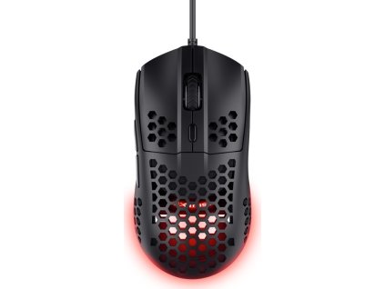 Trust Gaming GXT 928 Helox/Herní/Optická/Pro praváky/6 400 DPI/Drátová USB/Černá