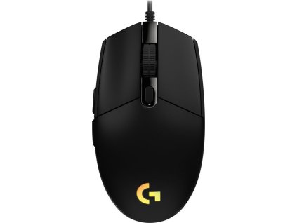 Logitech herní myš G203 LIGHTSYNC/ optická/ 6 tlačítek/ 8000dpi/ USB/ černá