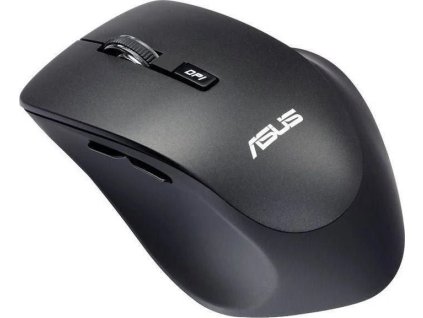 ASUS WT425/Cestovní/Optická/Pro praváky/1 600 DPI/Bezdrátová USB/Černá