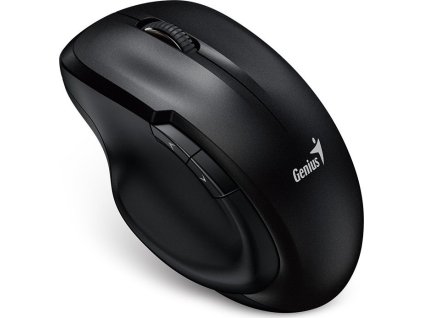 GENIUS Ergo 8200S Black/ 1200 dpi/ bezdrátová/ 5tlačítek/ tichá/ BlueEye senzor/ černá