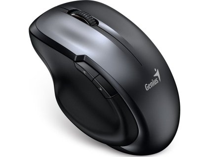 GENIUS Ergo 8200S Iron Grey/ 1200 dpi/ bezdrátová/ 5tlačítek/ tichá/ BlueEye senzor/ kovově šedá