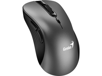 Genius Ergo 8100S/Ergonomická/Optická/Pro praváky/1 600 DPI/Bezdrátová USB/Černá-šedá