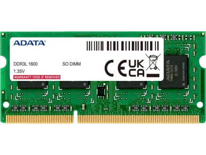 ADATA Premier 4GB DDR3L 1600MT/s / SO-DIMM / CL11 / 1,35V