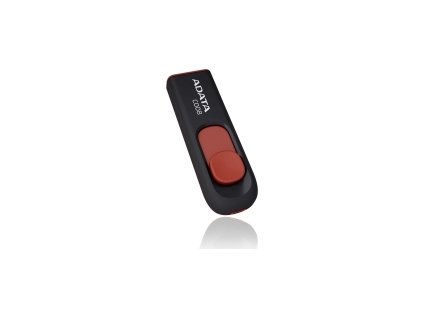 64GB USB ADATA C008  černo/červená (potisk)