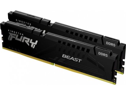 KINGSTON FURY Beast Black EXPO 16GB DDR5 5200MT/s / CL36 / DIMM / Kit 2x 8GB